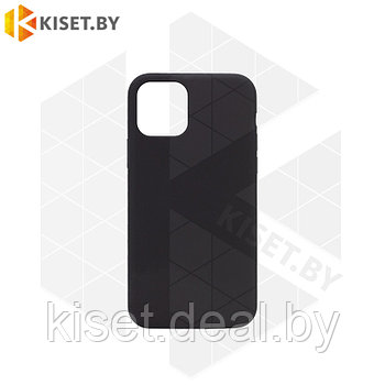 Бампер KST Silicone Case для iPhone 12 Pro Max черный без логотипа