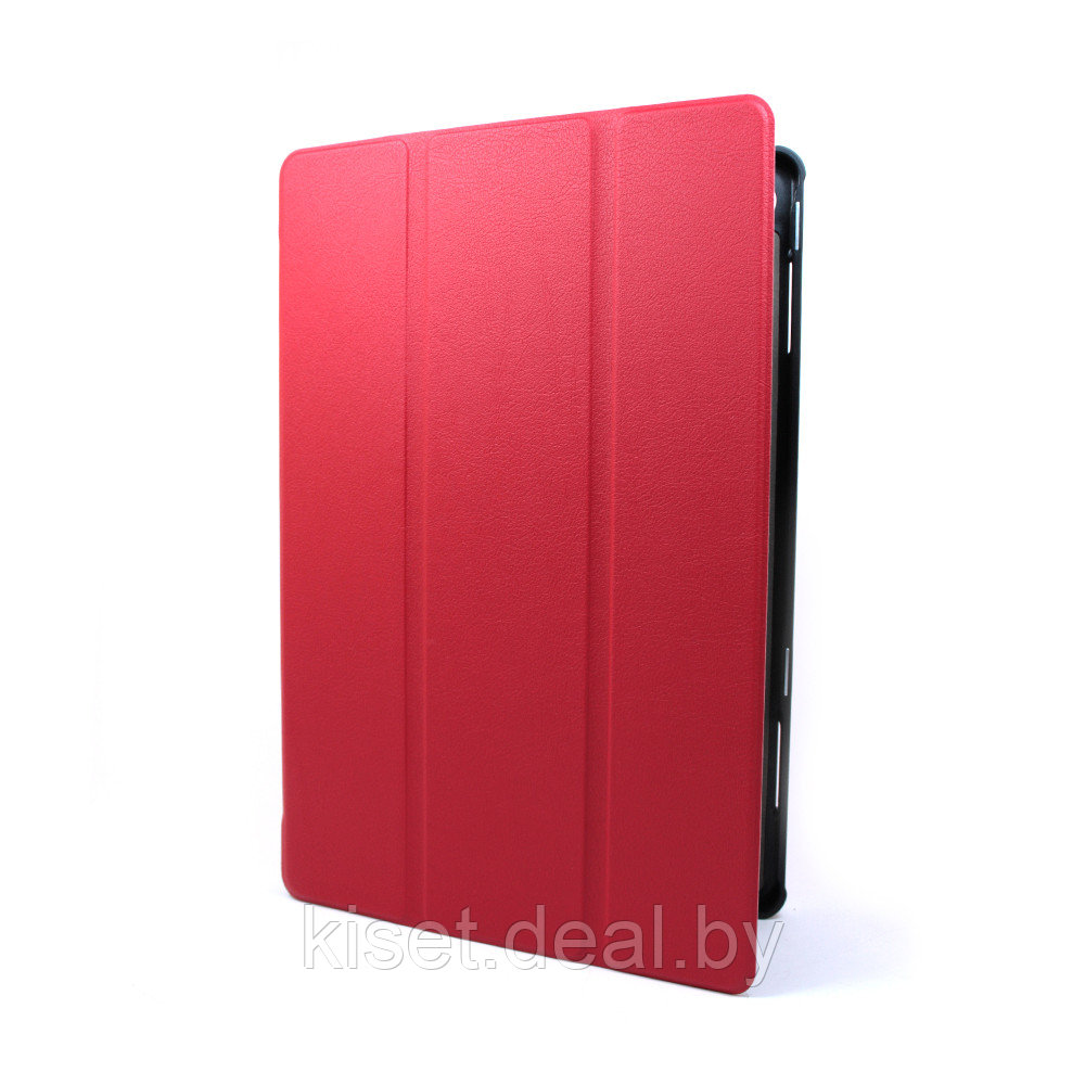 Чехол-книжка KST Smart Case для Lenovo Tab M10 10.1 (3nd Gen) TB-328 (2022) красный - фото 1 - id-p189964923