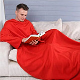 Теплый и уютный плед с рукавами SNUGGIE  Купи сейчас Розовый, фото 7