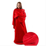 Теплый и уютный плед с рукавами SNUGGIE  Купи сейчас Розовый, фото 9