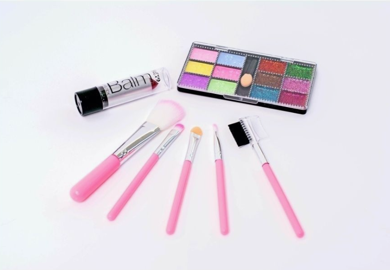 Набор детской декоративной косметики Kids Makeup Set с лампой для сушки ногтей - фото 7 - id-p189972575