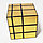 Головоломка "Зеркальный Кубик Рубика" 3х3 (золото, серебро), фото 4