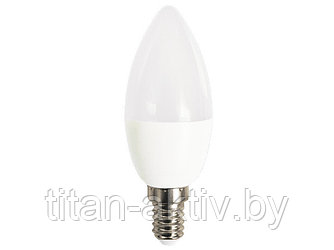 Лампа светодиодная C37 СВЕЧА 8Вт PLED-LX 220-240В Е14 3000К JAZZWAY (60 Вт  аналог лампы накаливания