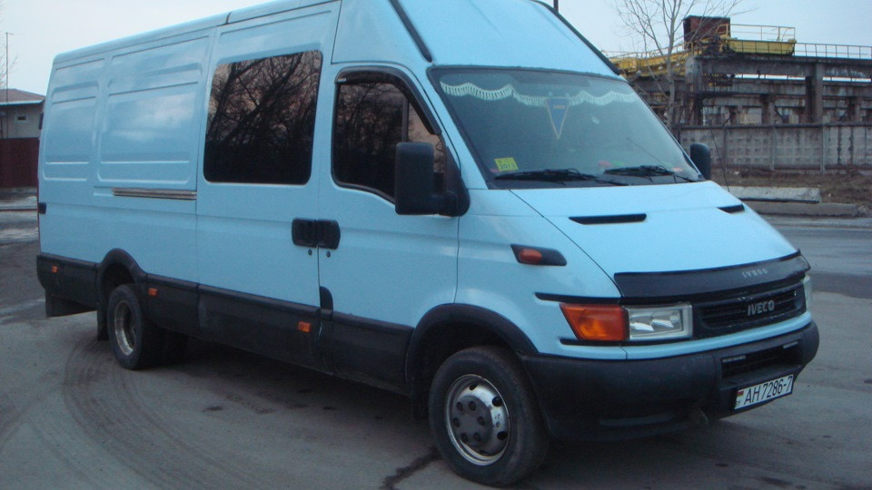 Дефлектор капота - мухобойка, IVECO DAILY 2000-2005, VIP TUNING