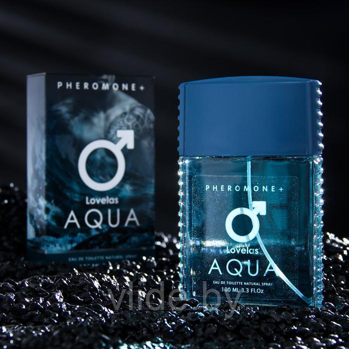 Туалетная вода мужская с феромонами Lovelas Aqua, 100 мл