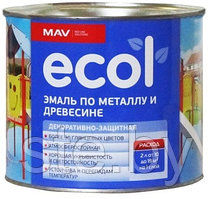 Эмаль ECOL по металлу и древесине ПФ-115 (защитный) 2,4 л