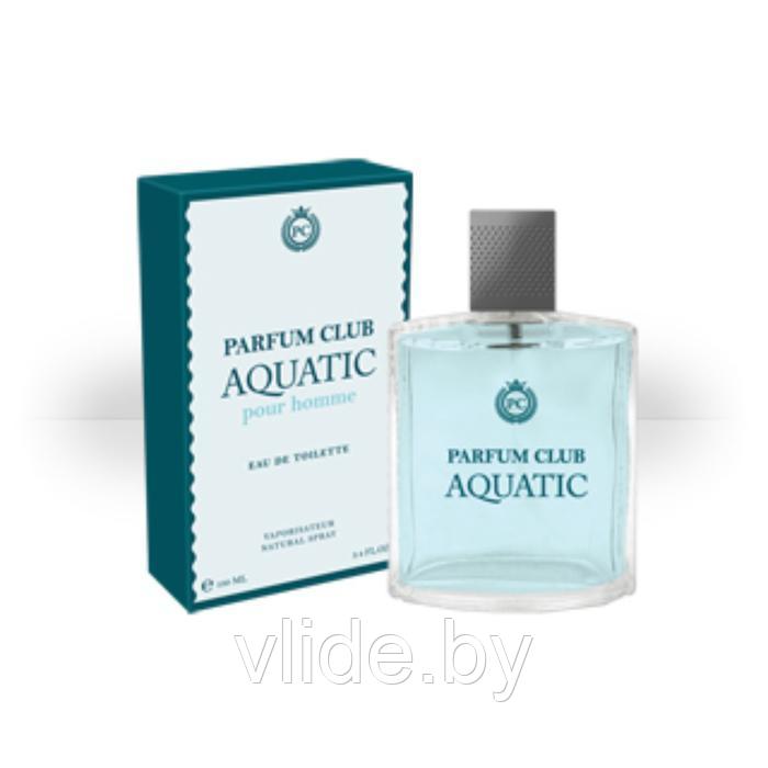 Туалетная вода мужская Parfum Club Aquatic, 100 мл - фото 4 - id-p189984026