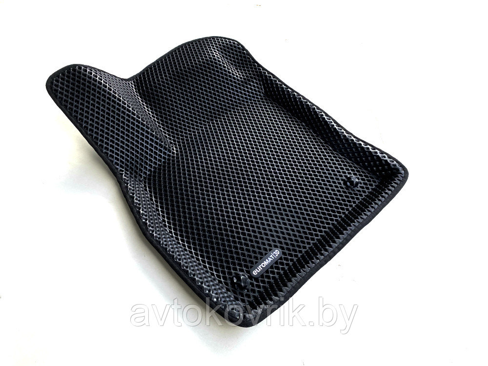 EVA коврики для Audi A3 III (2013-2020) (Черные) 3D глубокие