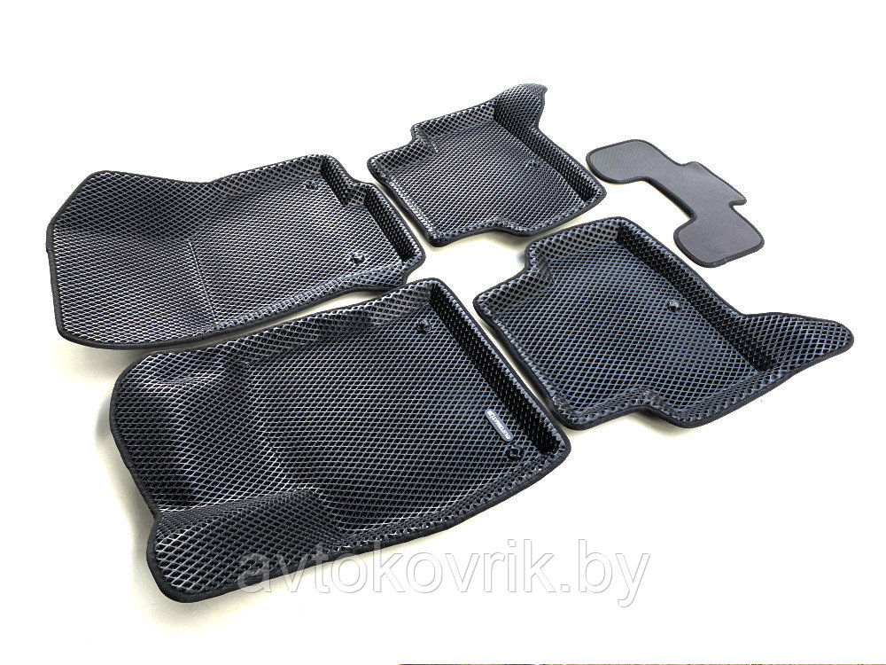 EVA коврики для Audi A3 III (2013-2020) (Черные) 3D глубокие - фото 2 - id-p189984841