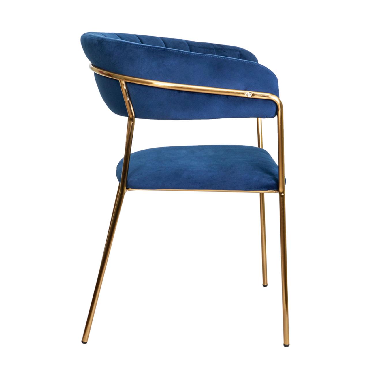 Кресло Geneva, синий, велюр - фото 3 - id-p173511537