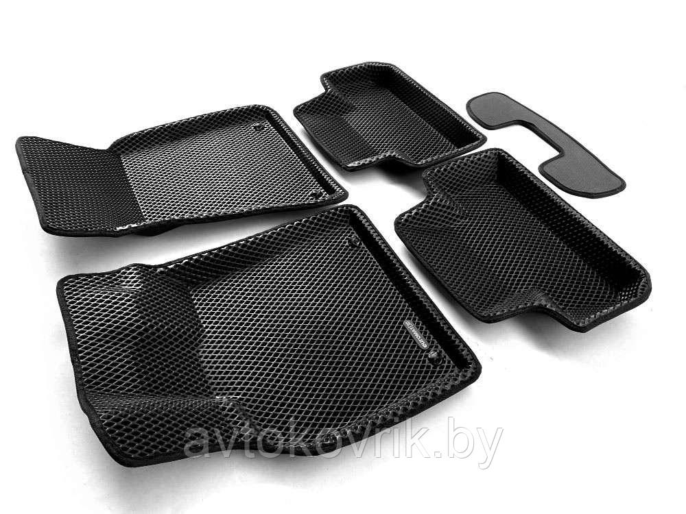 EVA коврики для AUDI Q5 (2008-2016) 3D,глубокие Черный - фото 2 - id-p173174340