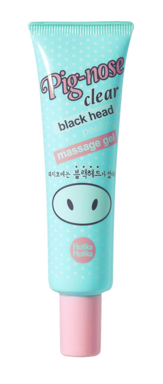 Гель-пилинг для очистки пор Pig-nose clear black head peeling massage gel Holika Holika Pig-nose clear black