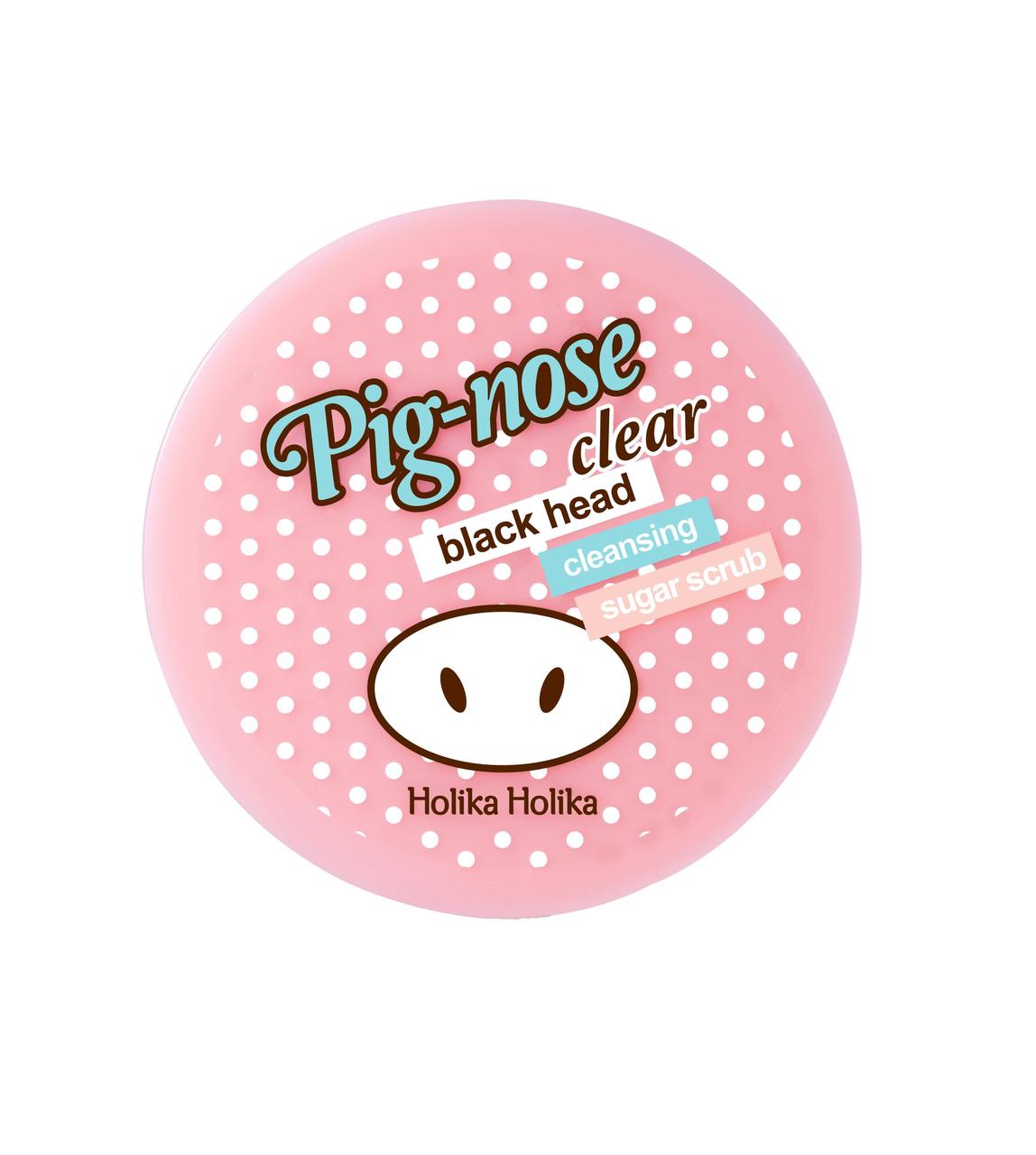 Очищающий сахарный скраб Holika Holika Pig-nose Clear Black Head Cleansing Sugar Scrub (30 мл)