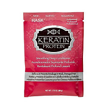 Маска HASK для придания гладкости волосам с протеином Кератина (50 г)