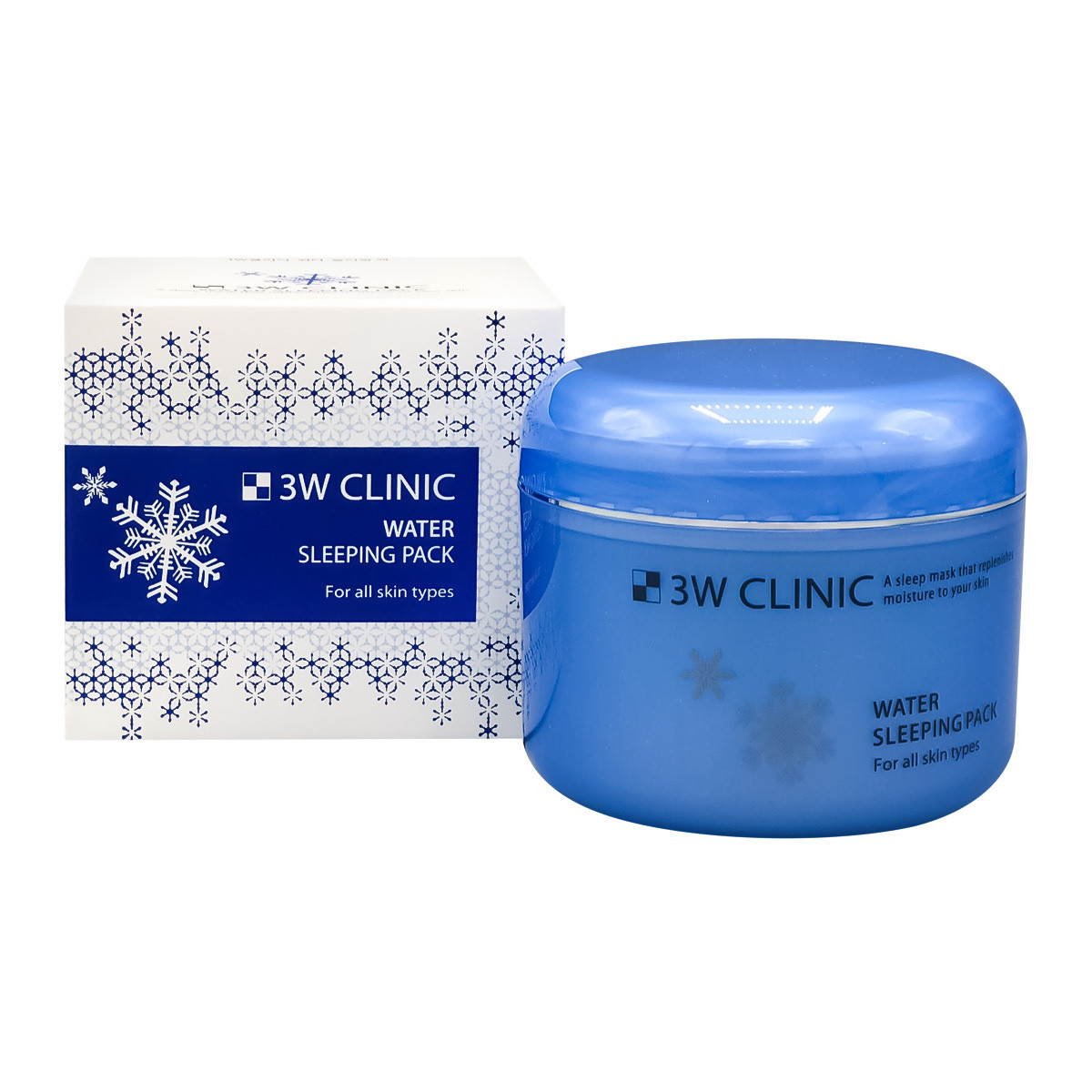 Увлажняющая маска для лица ночная 3W CLINIC WATER SLEEPING PACK (100 мл)