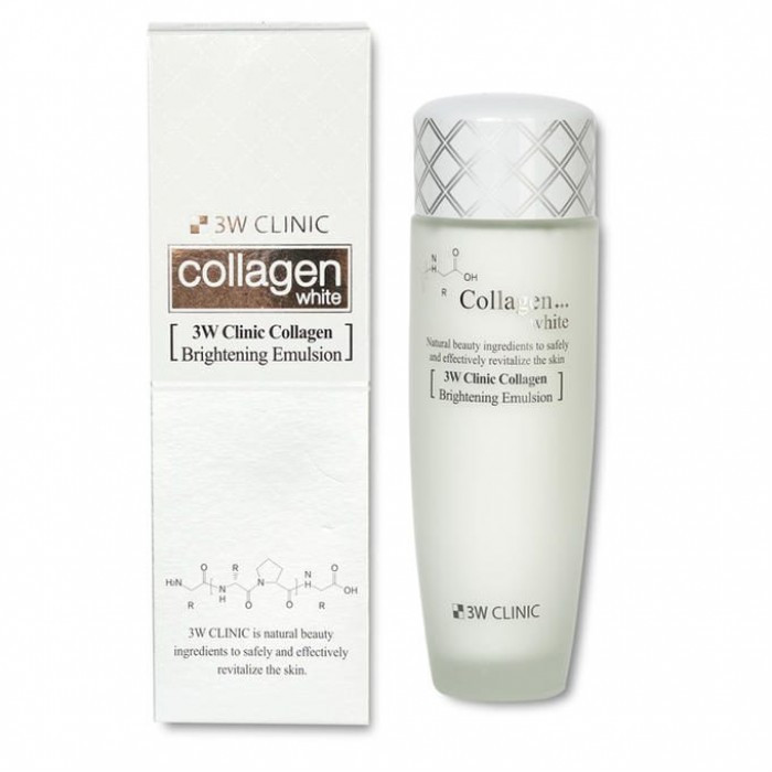 Осветляющая эссенция для лица с коллагеном 3W CLINIC Collagen Whitening Essence (50 мл)