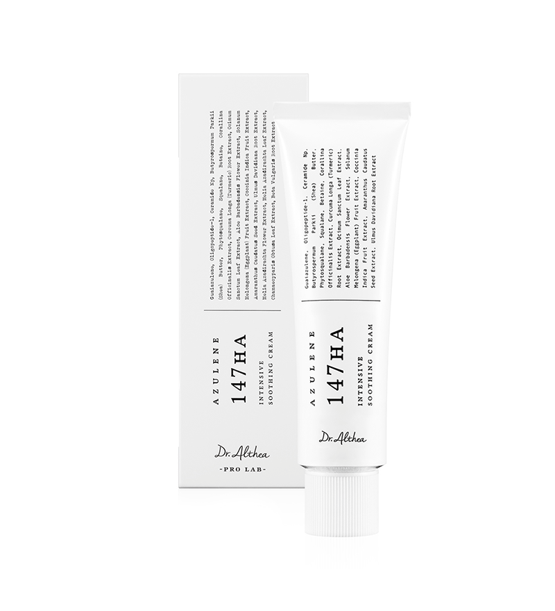 Успокаивающий крем для лица с азуленом Dr.Althea Pro Lab Azulene 147 HA-Intensive Soothing Cream (50 мл)