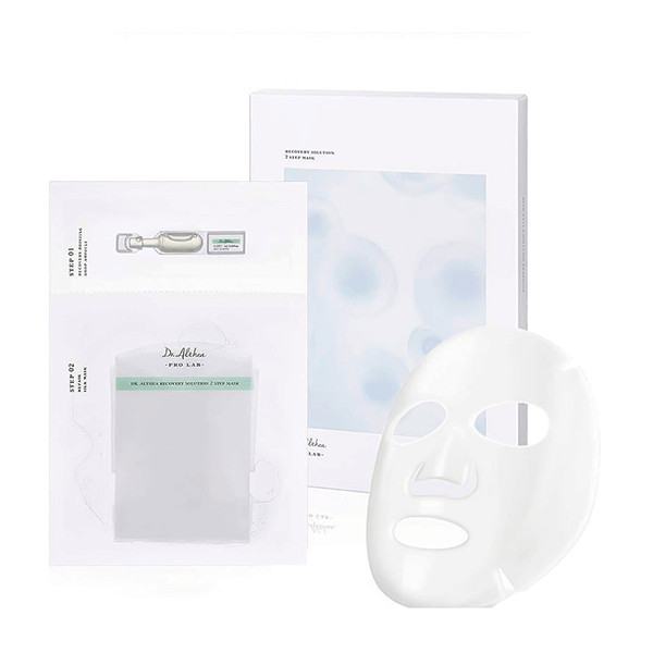 Набор восстанавливающих масок для лица 2 этапа Dr.Althea Pro Lab Recovery Solution, (4 шт*1 мл; 4 шт*20 гр)