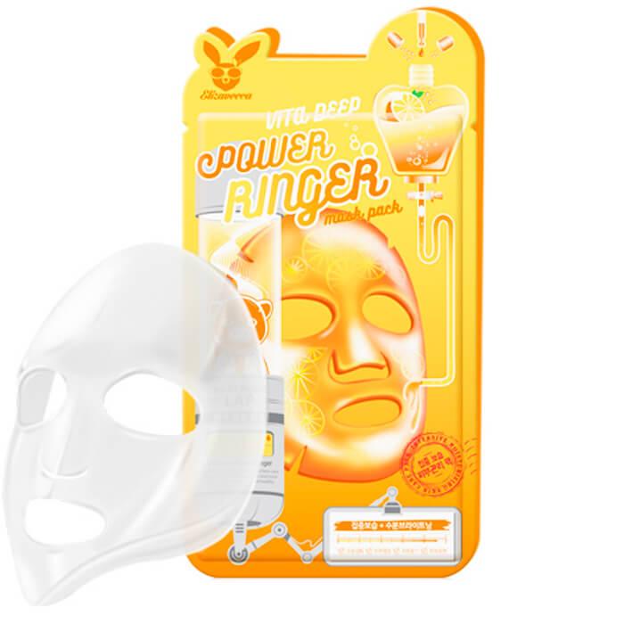 Витаминная тканевая маска Elizavecca Vita Deep Power Ringer Mask (1 шт)