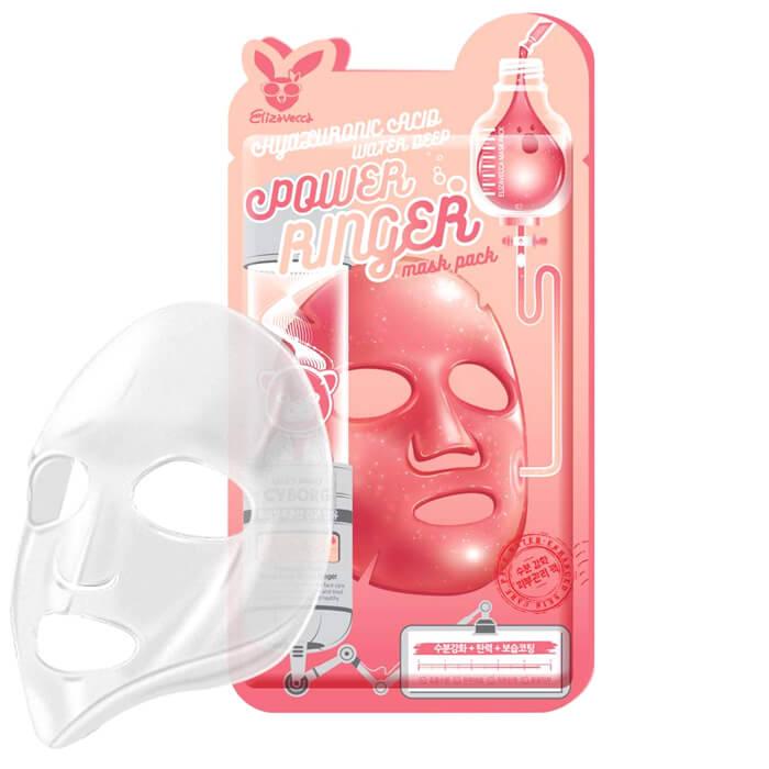 Тканевая маска с гиалуроновой кислотой Elizavecca Hyaluronic Acid Water Deep Power Ringer Mask (1 шт)