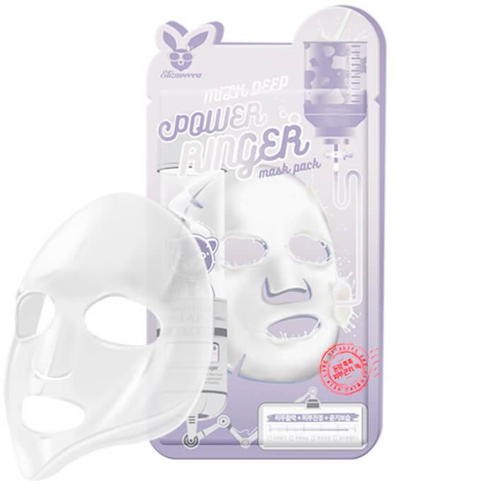 Осветляющая тканевая маска с молоком Elizavecca Milk Deep Power Ringer Mask (1 шт)