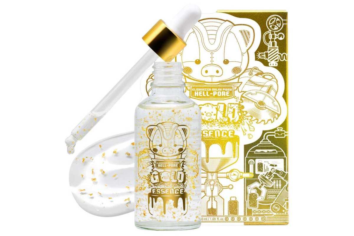 Увлажняющая эссенция с золотом Elizavecca Milky Piggy Hell-Pore Gold Essence (50 мл)