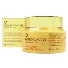Антивозрастной крем для лица с экстрактом икры BONIBELLE Gold Caviar Anti-Aging Solution Cream (80 мл)