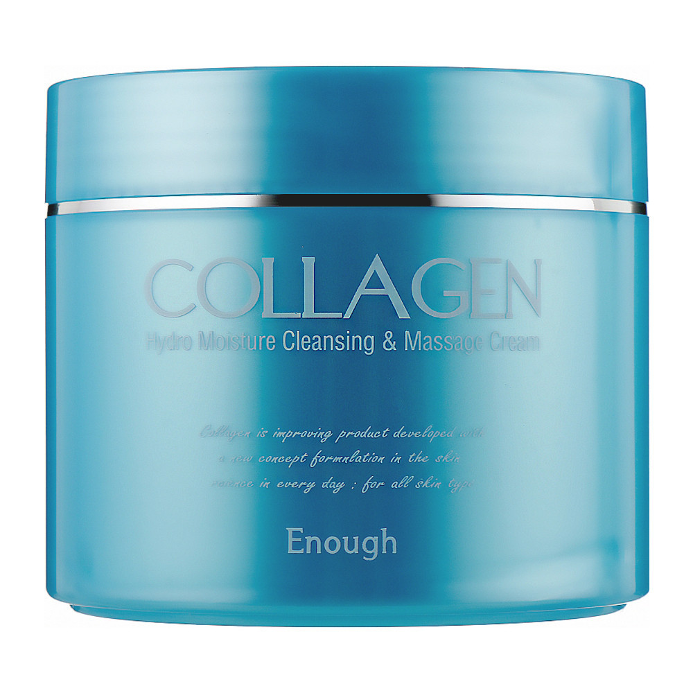 Очищающий массажный крем для лица с коллагеном ENOUGH Collagen Hydro Moisture Cleansing&Massage Cream (300 мл)