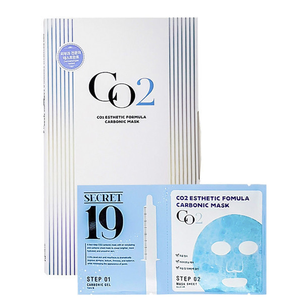 Карбокситерапия маска-активатор Esthetic House SECRET19 CO2 Esthetic Formula Carbonic Mask (1 шт)