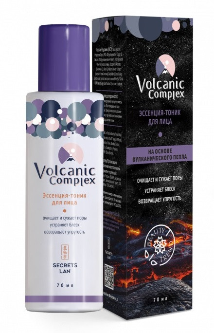 Эссенция-тоник для лица «Volcanic complex» Secrets Lan (70 мл)