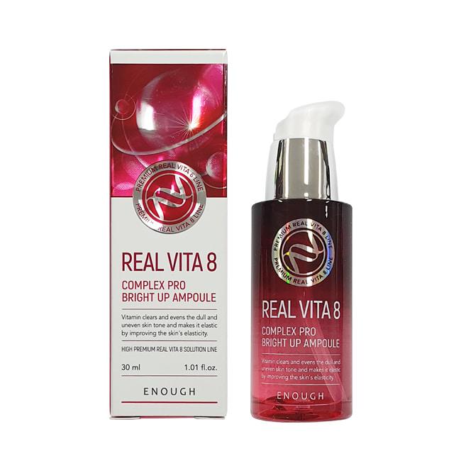 Сыворотка для лица с витаминами Enough Real Vita 8 Complex Pro Bright Up Ampoule (30 мл)