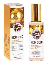 Тональная крем с золотом №13 ENOUGH Rich Gold Double Wear Radiance Foundation SPF50+ PA+++ (100 мл)
