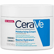 Крем увлажняющий CeraVe для сухой и очень сухой кожи лица и тела (340 мл)