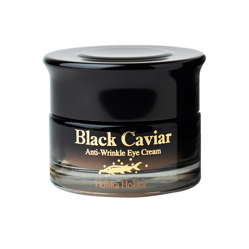 Питательный лифтинг крем для глаз Black Caviar Antiwrinkle Eye Cream Holika Holika Black Caviar Antiwrinkle