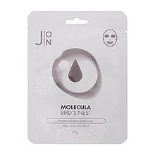 Тканевая маска для лица с экстрактом ласточкиного гнезда J:ON Molecula Bird`S Nest Daily Essence Mask (23 мл)