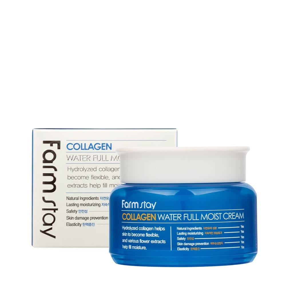 Крем для лица коллагеновый омолаживающий FarmStay Collagen Water Full Moist Cream (100 мл)
