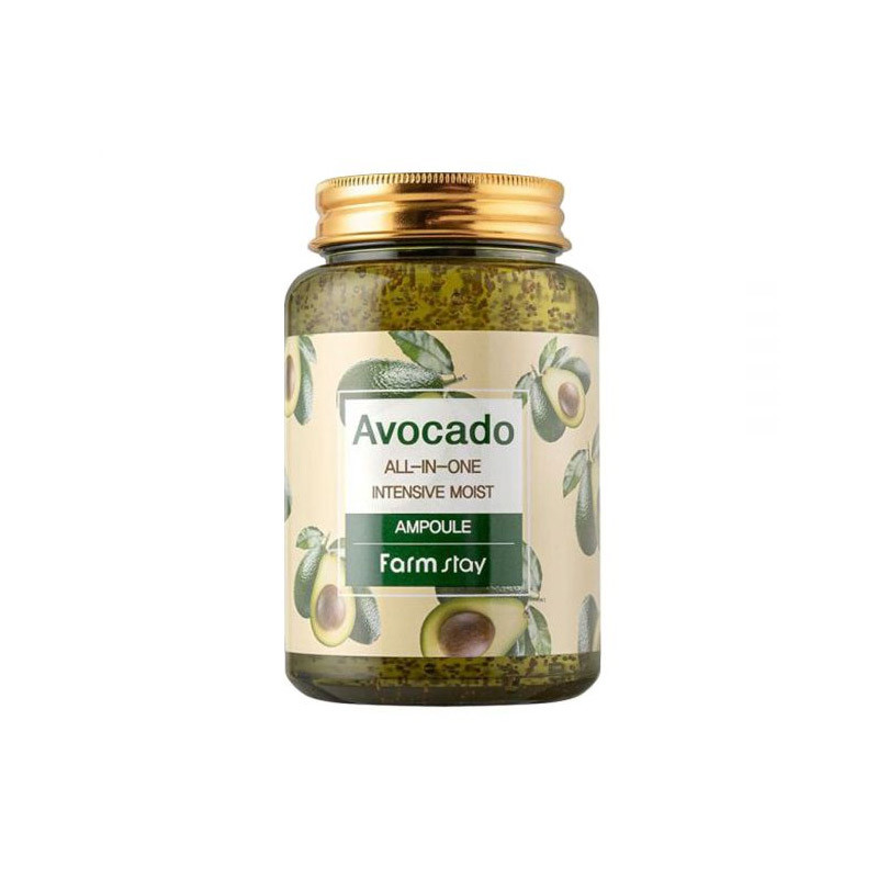 Сыворотка для лица с экстрактом авокадо FarmStay Avocado All-In-One Intensive Moist Ampoule (250 мл)