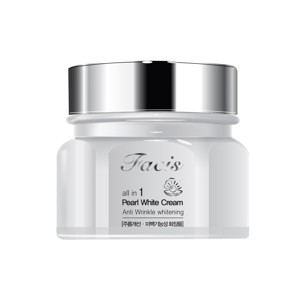 Осветляющий крем для лица JIGOTT Facis All-In-One Pearl Whitening Cream (100 мл)
