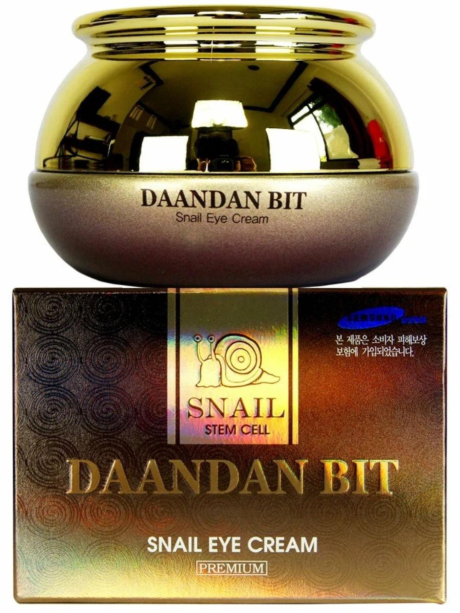 Крем для области вокруг глаз с муцином улитки JIGOTT Daandan Bit SNAIL EYE CREAM (50 мл)