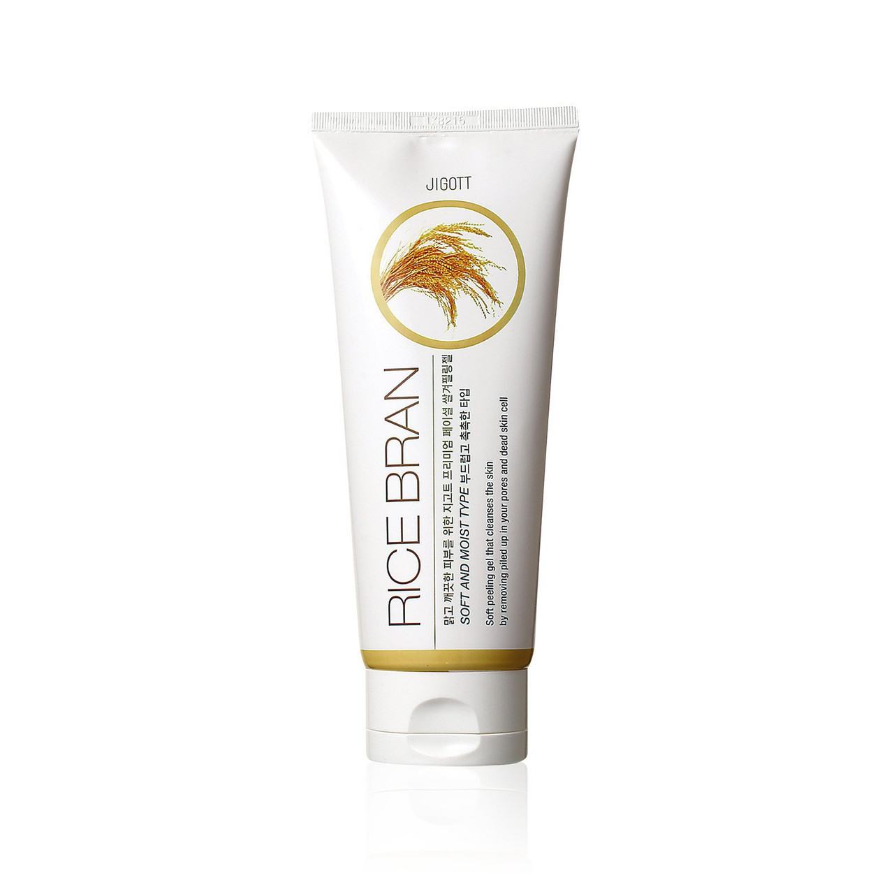 Гель-пилинг с экстрактом риса JIGOTT Premium Facial Rice Bran Peeling Gel (180 мл)