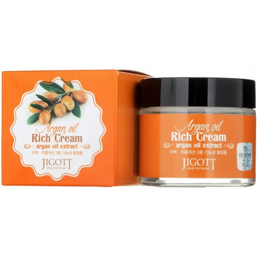 Крем для лица с арнаговым маслом JIGOTT Argan Rich Cream (70 мл)