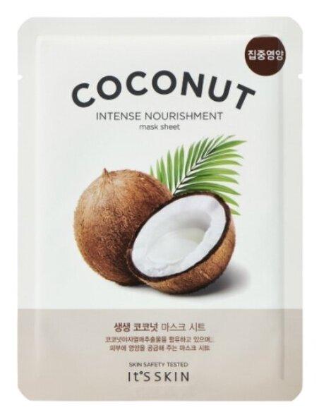 Тканевая маска для лица с маслом кокоса It's skin The Fresh Mask Coconut (18 г)
