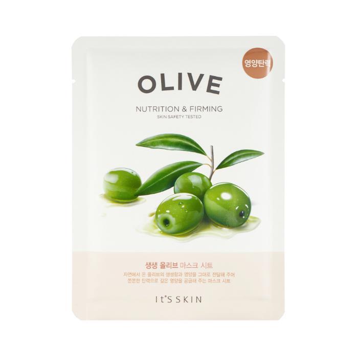 Тканевая маска для лица с маслом оливы It's skin The Fresh Mask Olive (22 г)