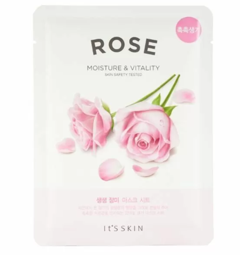 Тканевая маска для лица с экстрактом розы It's skin The Fresh Mask Rose (20 г)