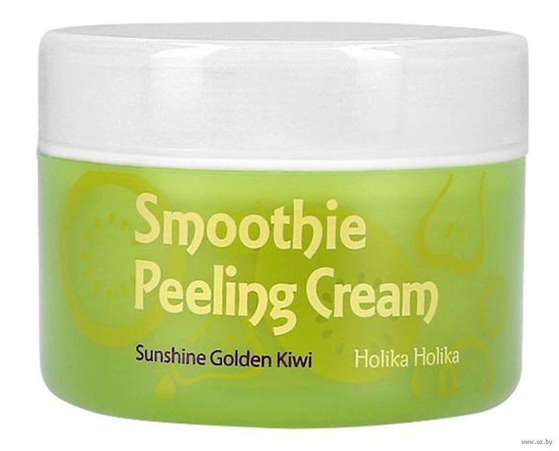 Крем-скраб для лица Smoothie Peeling Cream Sunshine Golden Kiwi Holika Holika Smoothie Peeling Cream Sunshine