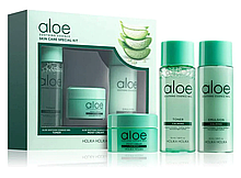 Уходовый набор миниатюр Aloe Soothing Essence Skincare Special Kit Holika Holika Aloe Soothing Essence