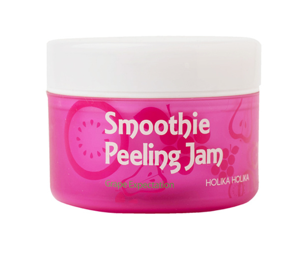 Отшелушивающий гель-скатка с виноградом Smoothie Peeling Jam Grape Expectation Holika Holika Smoothie Peeling