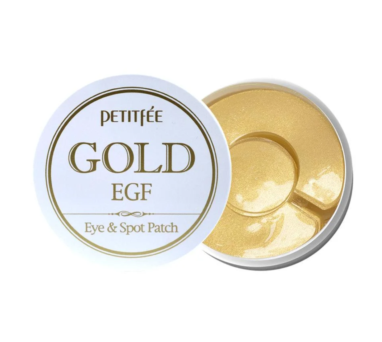 Гидрогелевые патчи для глаз со спотами c золотом и EGF Petitfee Gold & EGF Eye Spot Patch (90 шт)