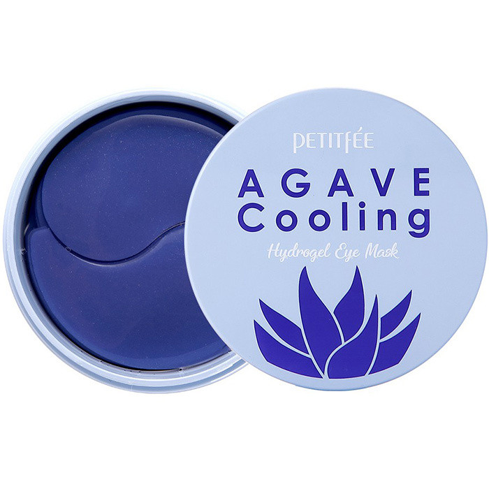 Гидрогелевые патчи для глаз c экстрактом агавой Petitfee Agave Cooling Hydrogel Eye Mask (60 шт)