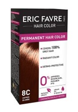 Стойкая краска для волос Eric Favre 8C Медно-русый